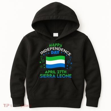 Sierra Leone 64th Independence Day Sierra Leonean Pride  Kids Hoodie