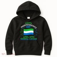 Sierra Leone 64th Independence Day Sierra Leonean Pride  Kids Hoodie thumb 0