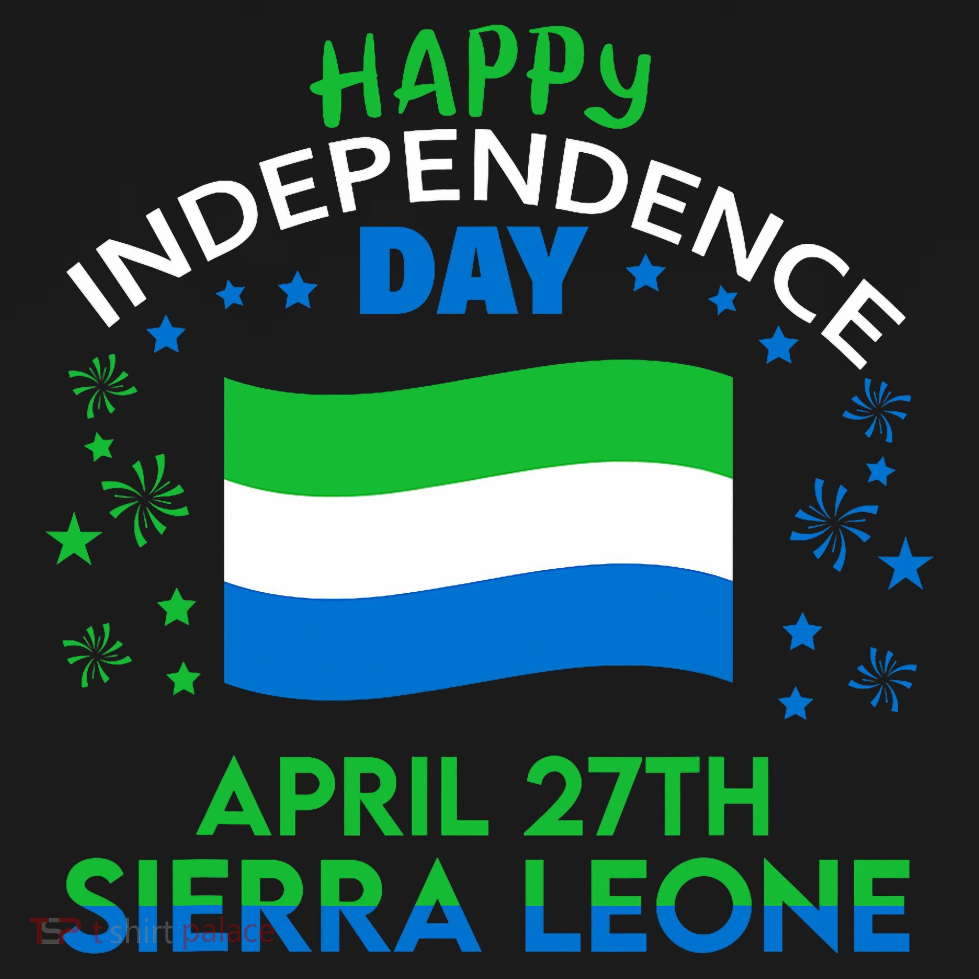 Sierra Leone 64th Independence Day Sierra Leonean Pride  Kids Hoodie