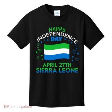 Sierra Leone 64th Independence Day Sierra Leonean Pride  Kids T-Shirt