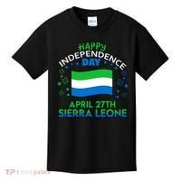 Sierra Leone 64th Independence Day Sierra Leonean Pride  Kids T-Shirt thumb 0