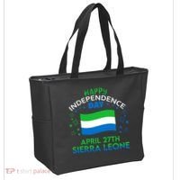 Sierra Leone 64th Independence Day Sierra Leonean Pride  Tote Bag thumb 2