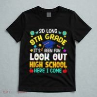 So Long 8th Grade High School Here I Come Graduation T-Shirt thumb 5