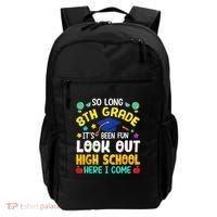 So Long 8th Grade High School Here I Come Graduation Backpack thumb 0