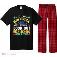 So Long 8th Grade High School Here I Come Graduation Pajama Set thumb 0