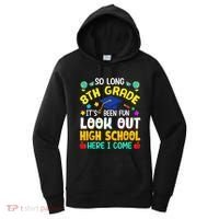 So Long 8th Grade High School Here I Come Graduation Women's Hoodie thumb 0