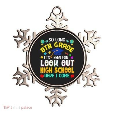 So Long 8th Grade High School Here I Come Graduation Ornament