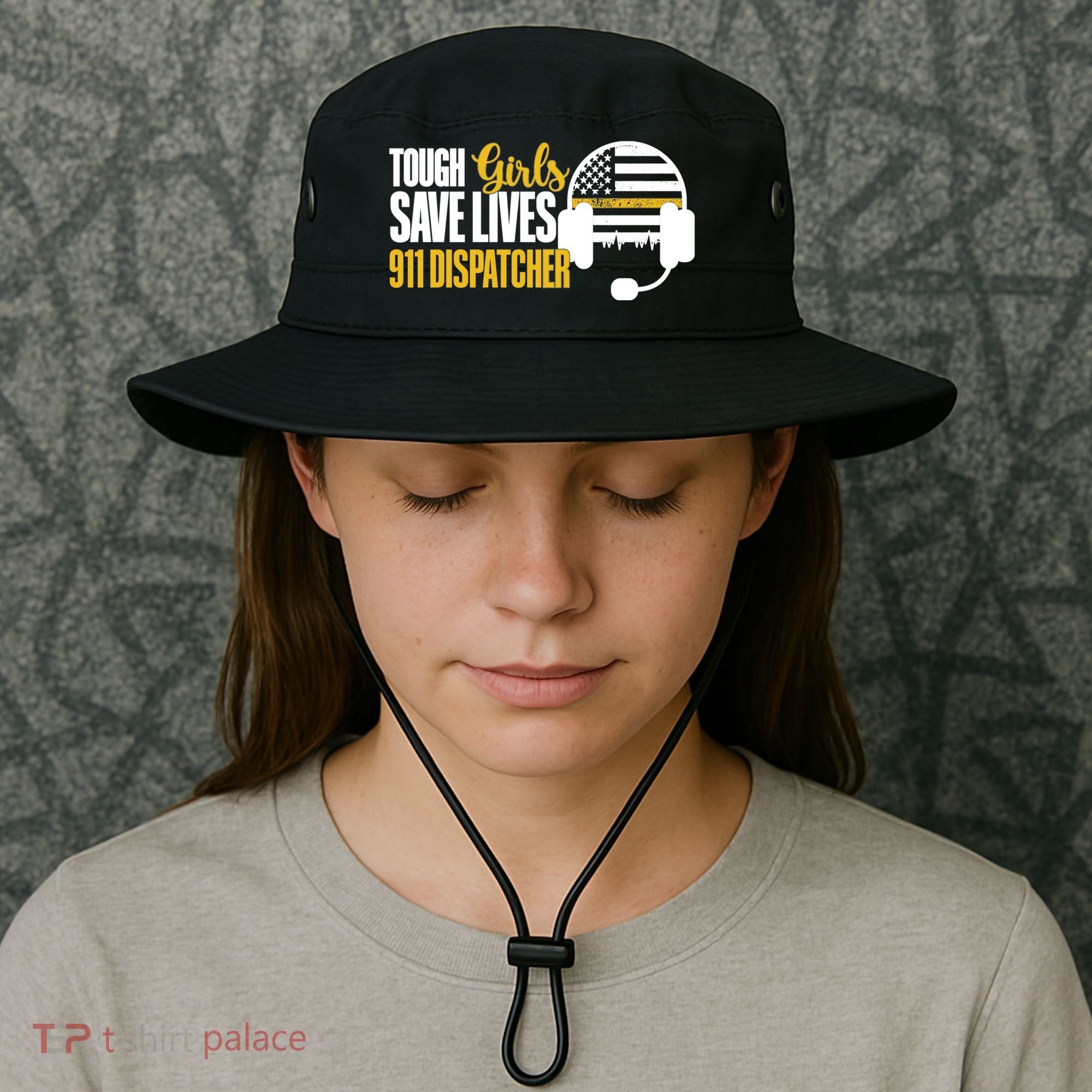 Save Lives 911 Dispatcher 911 Emergency Dispatcher Bucket Hat