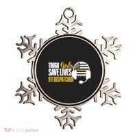 Save Lives 911 Dispatcher 911 Emergency Dispatcher Ornament thumb 0
