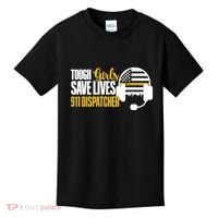 Save Lives 911 Dispatcher 911 Emergency Dispatcher Kids T-Shirt thumb 0