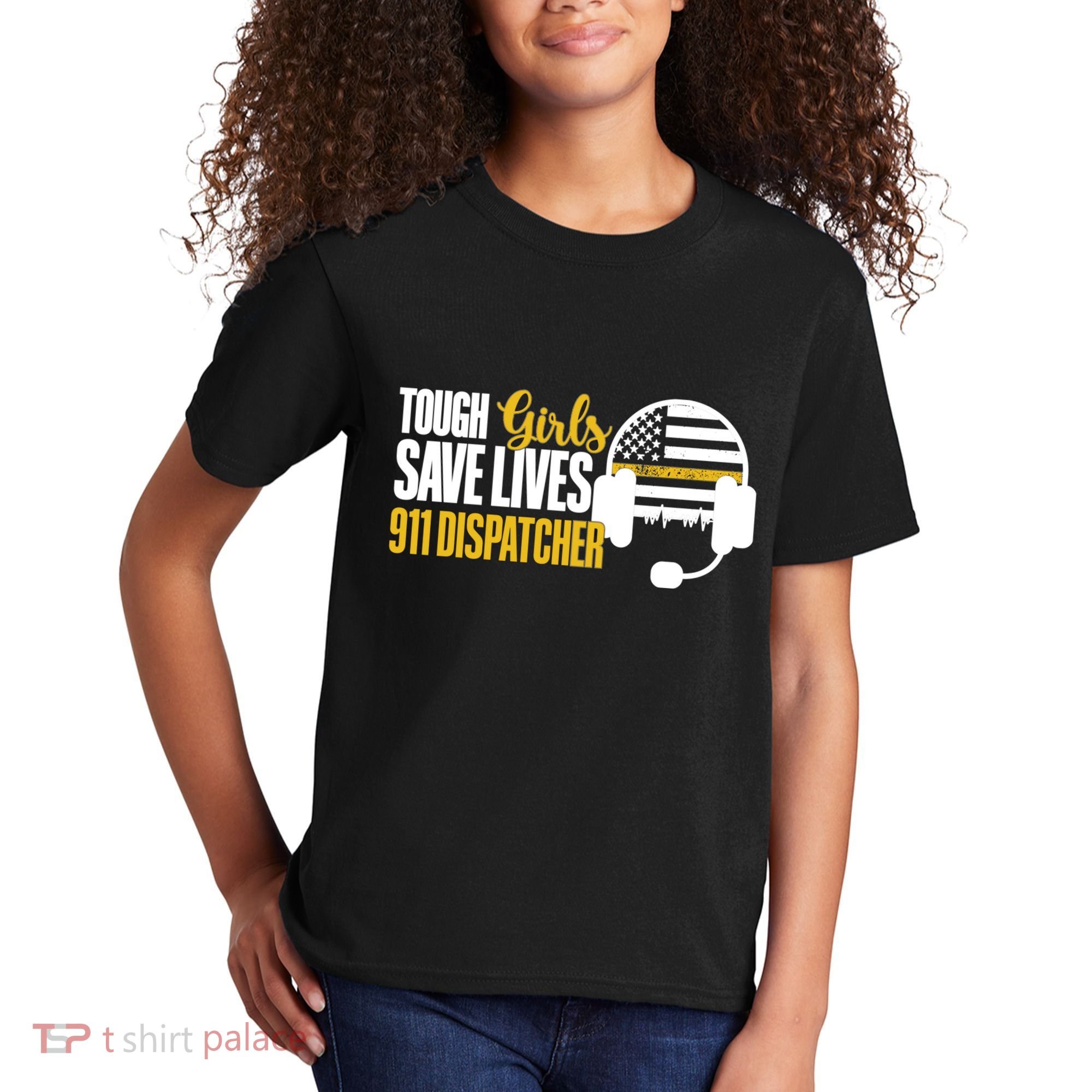 Save Lives 911 Dispatcher 911 Emergency Dispatcher Kids T-Shirt