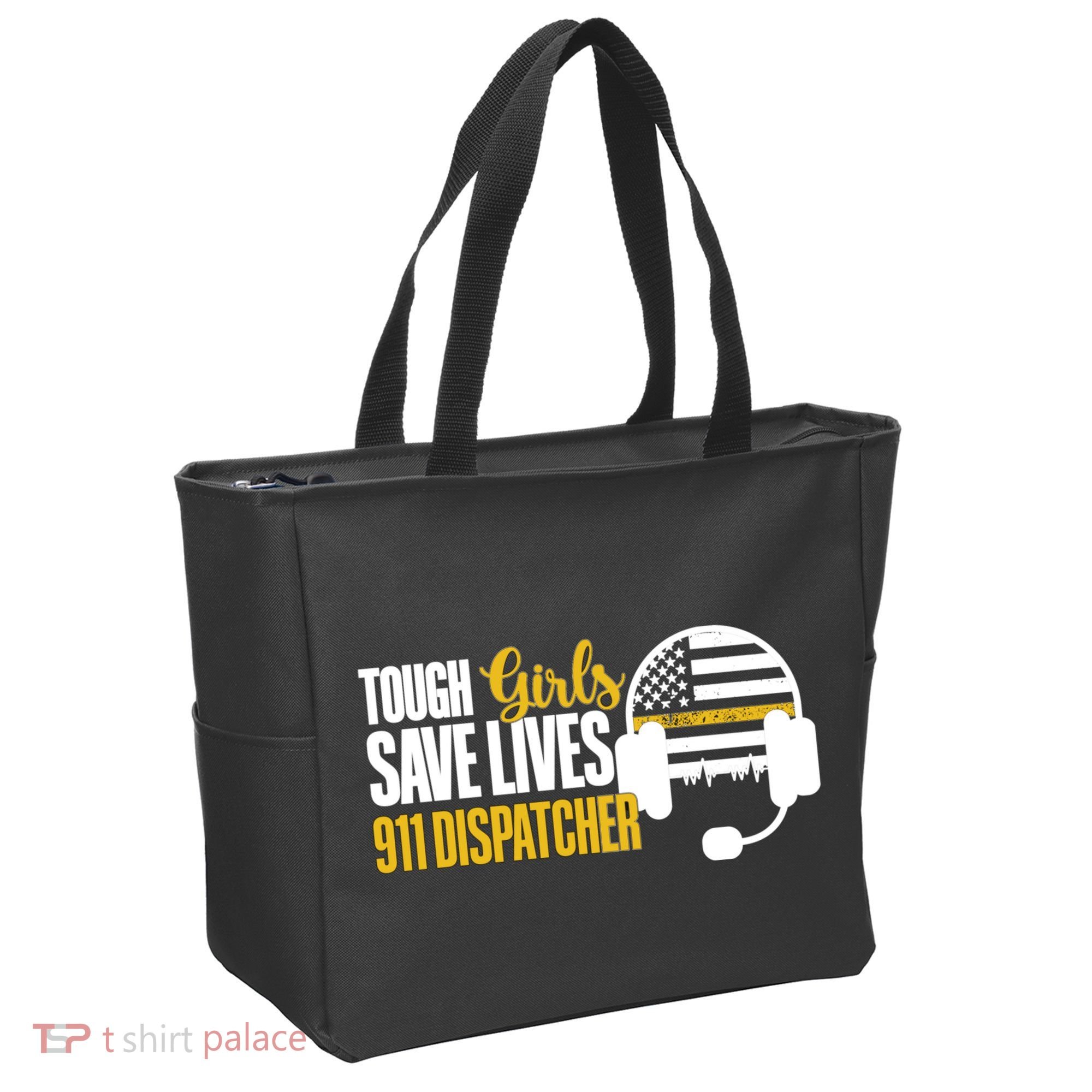 Save Lives 911 Dispatcher 911 Emergency Dispatcher Tote Bag