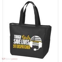 Save Lives 911 Dispatcher 911 Emergency Dispatcher Tote Bag thumb 3