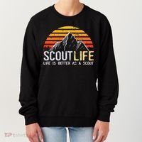 Scout Life And Life Is Better As A Scout Scouting Women's Sweatshirt thumb 0