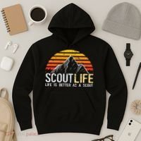 Scout Life And Life Is Better As A Scout Scouting Hoodie thumb 3