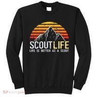 Scout Life And Life Is Better As A Scout Scouting Sweatshirt thumb 0
