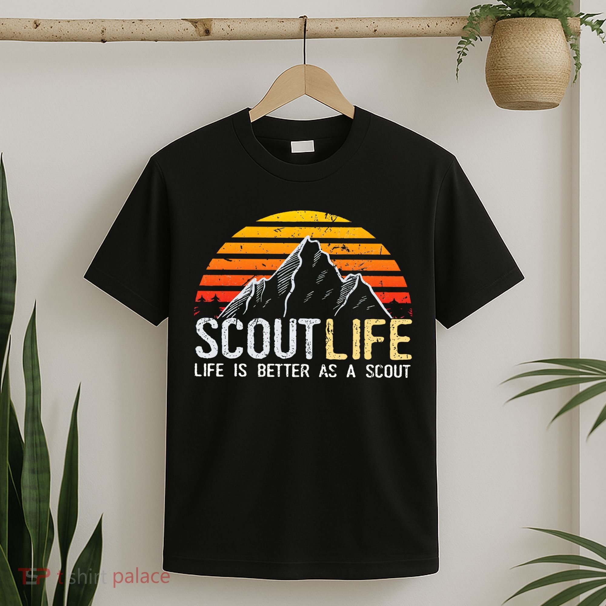 Scout Life And Life Is Better As A Scout Scouting T-Shirt