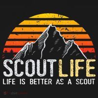 Scout Life And Life Is Better As A Scout Scouting Bucket Hat thumb 4