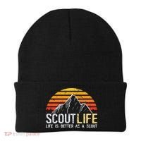 Scout Life And Life Is Better As A Scout Scouting Beanie thumb 0