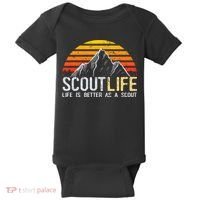 Scout Life And Life Is Better As A Scout Scouting Baby Bodysuit thumb 0