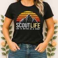 Scout Life And Life Is Better As A Scout Scouting Women's T-Shirt thumb 2