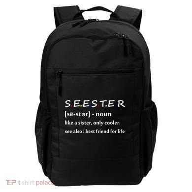 Seester Like A Sister Only Cooler Backpack