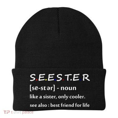 Seester Like A Sister Only Cooler Beanie