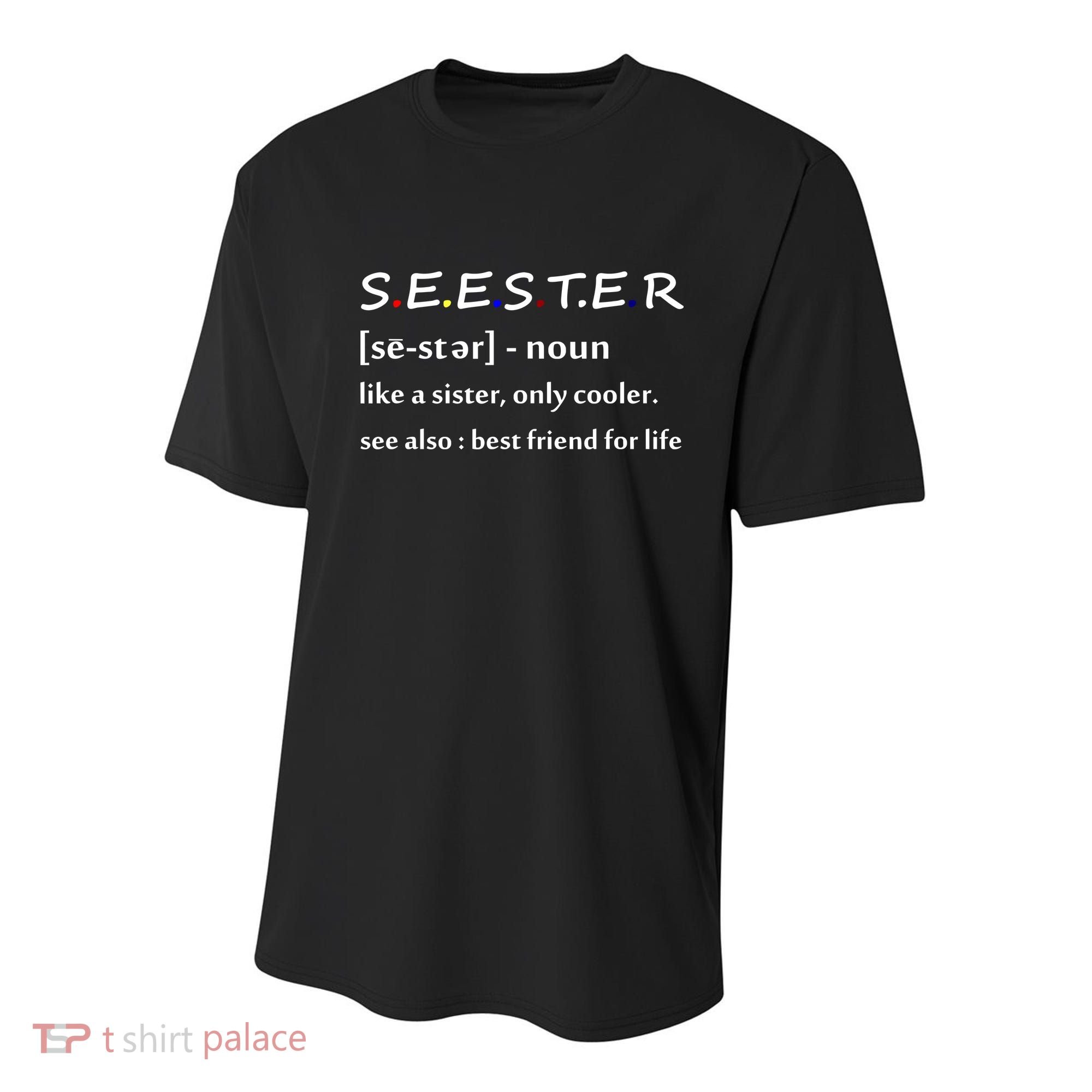 Seester Like A Sister Only Cooler Youth Performance Sprint T-Shirt