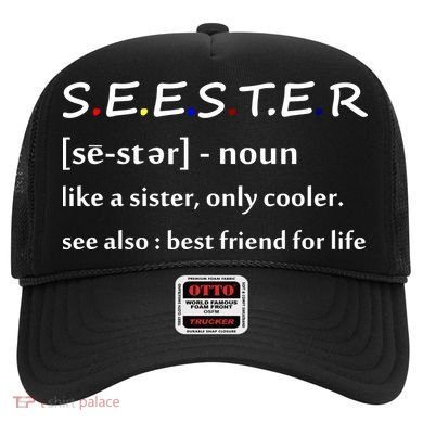 Seester Like A Sister Only Cooler Hat