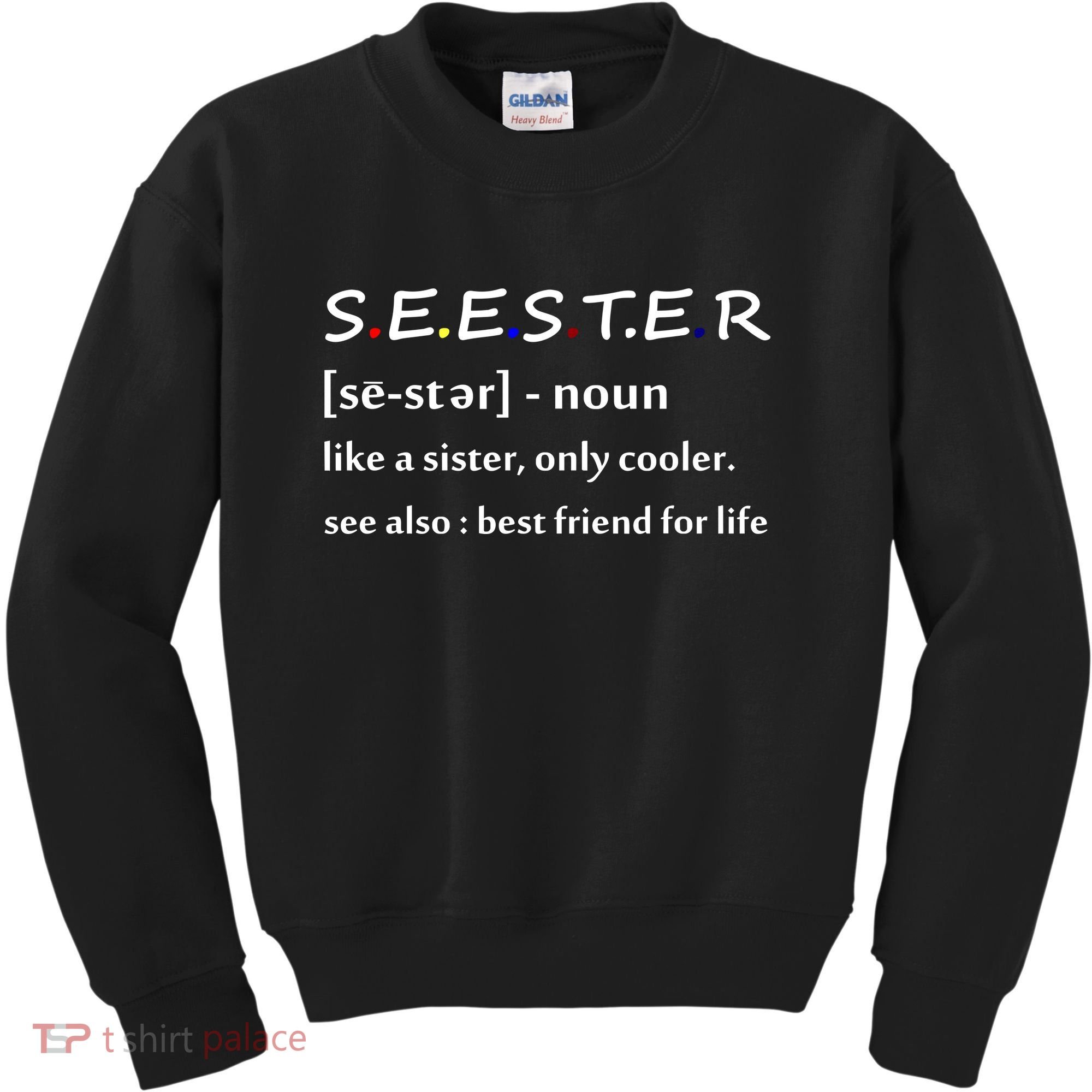 Seester Like A Sister Only Cooler Kids Sweatshirt