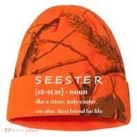 Seester Like A Sister Only Cooler Kati Licensed 12" Camo Cuffed Beanie thumb 0