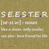 Seester Like A Sister Only Cooler Garment-Dyed Women's Muscle Tee thumb 6