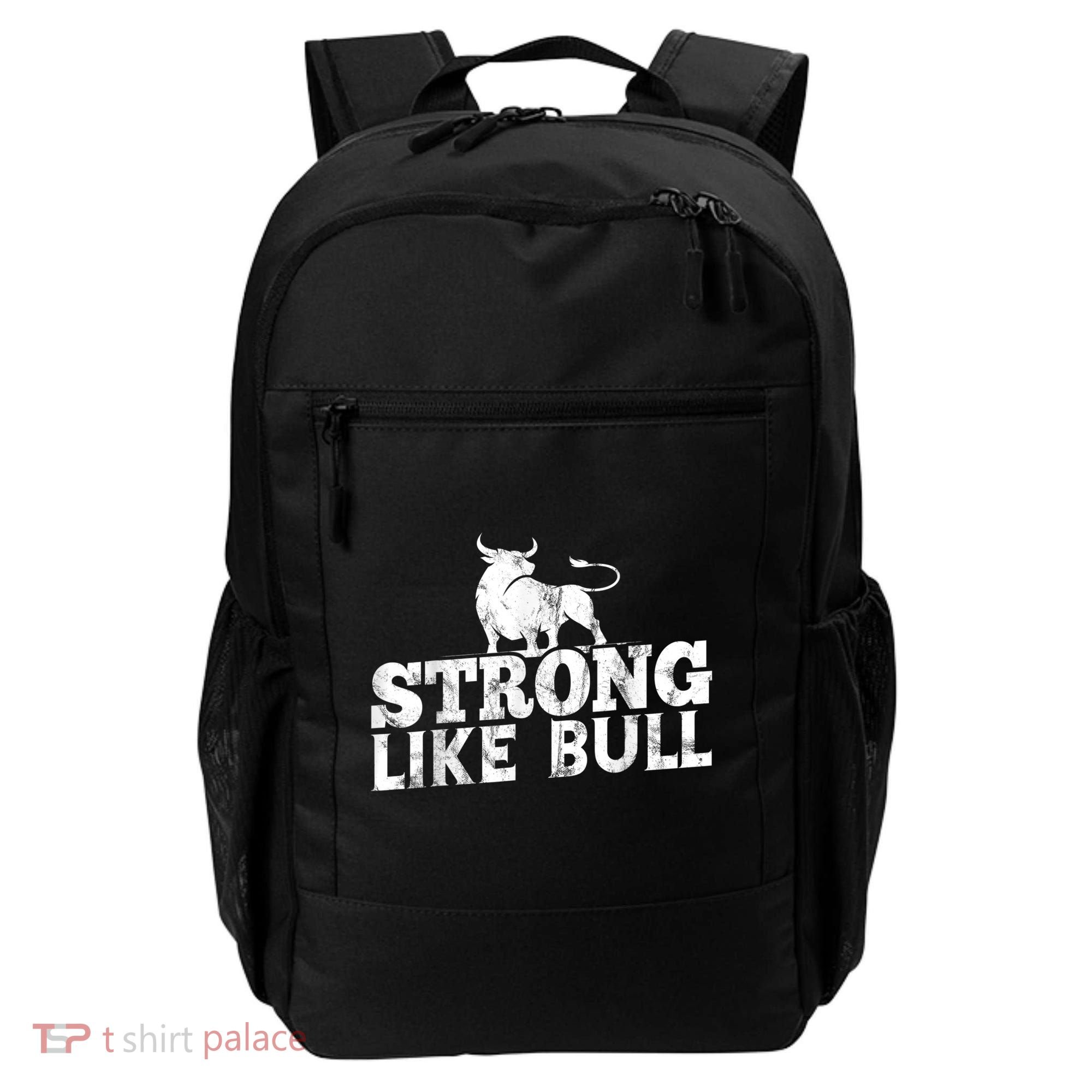 Strong Like A Bull Powerlifting Bodybuilding Backpack