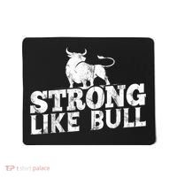 Strong Like A Bull Powerlifting Bodybuilding Mousepad thumb 0