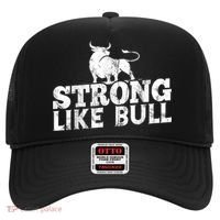 Strong Like A Bull Powerlifting Bodybuilding Hat thumb 0