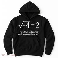 Someone Loses An I: Funny Math Short Sleeve Hoodie thumb 0