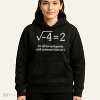 Someone Loses An I: Funny Math Short Sleeve Hoodie thumb 5