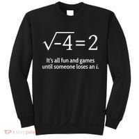 Someone Loses An I: Funny Math Short Sleeve Sweatshirt thumb 0