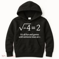 Someone Loses An I: Funny Math Short Sleeve Kids Hoodie thumb 0