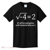 Someone Loses An I: Funny Math Short Sleeve Kids T-Shirt thumb 0