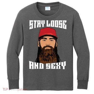 Stay Loose And Sexy Kids Long Sleeve Shirt