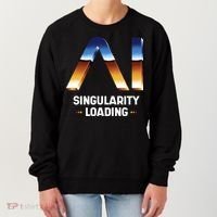 Singularity Loading AI Artificial Intelligence Women's Sweatshirt thumb 0