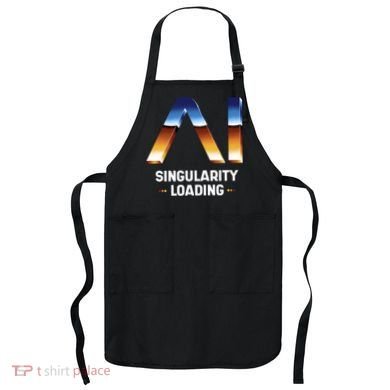 Singularity Loading AI Artificial Intelligence Apron