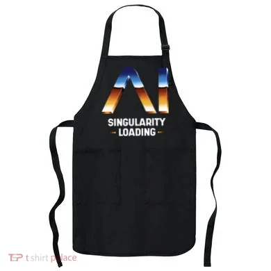 Singularity Loading AI Artificial Intelligence Apron