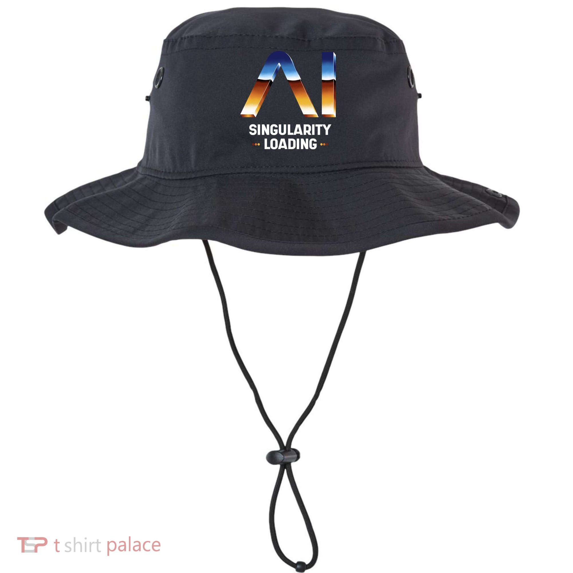 Singularity Loading AI Artificial Intelligence Bucket Hat