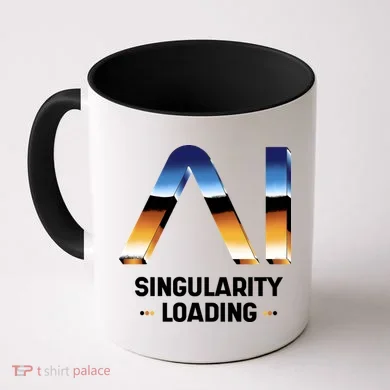 Singularity Loading AI Artificial Intelligence Coffee Mug