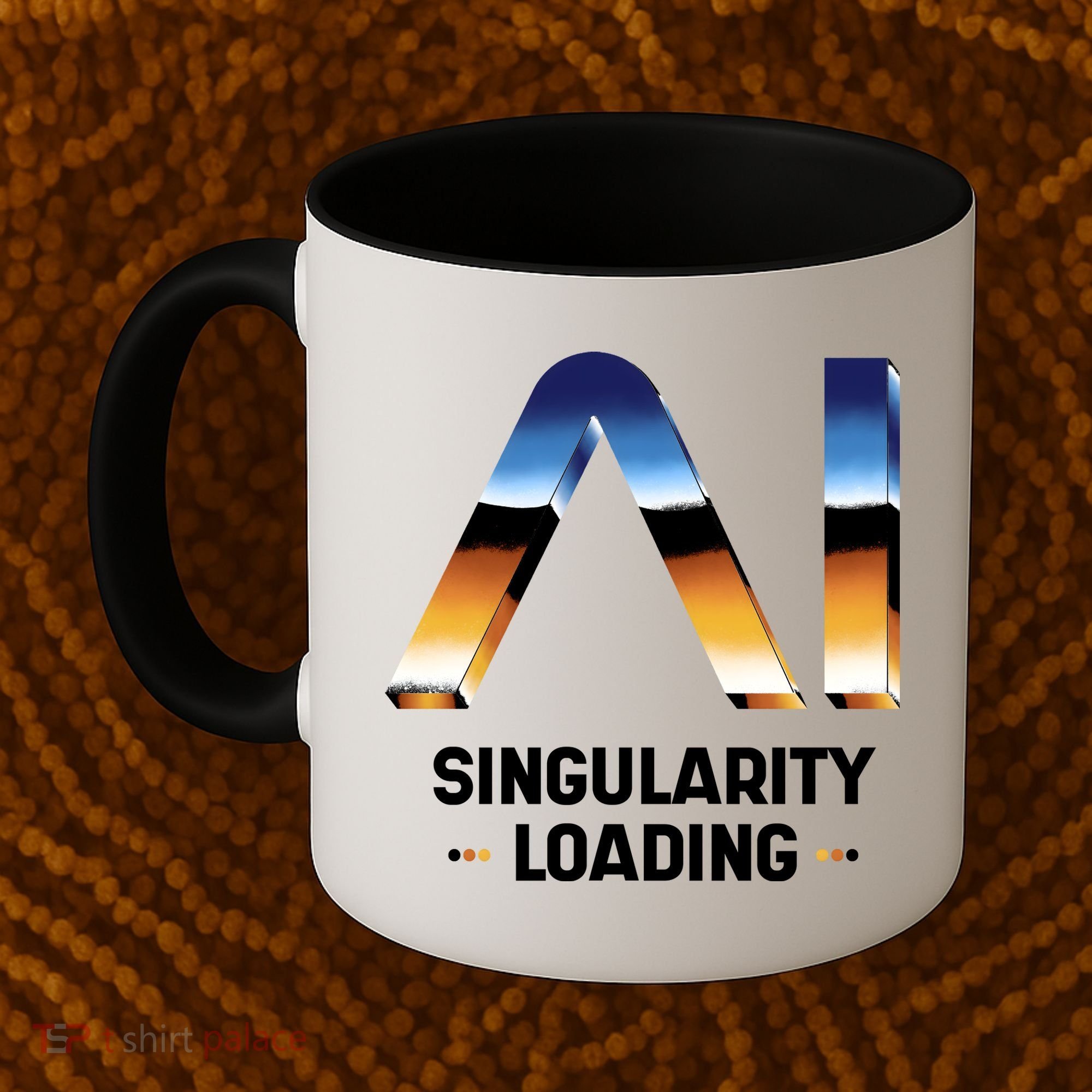 Singularity Loading AI Artificial Intelligence Coffee Mug