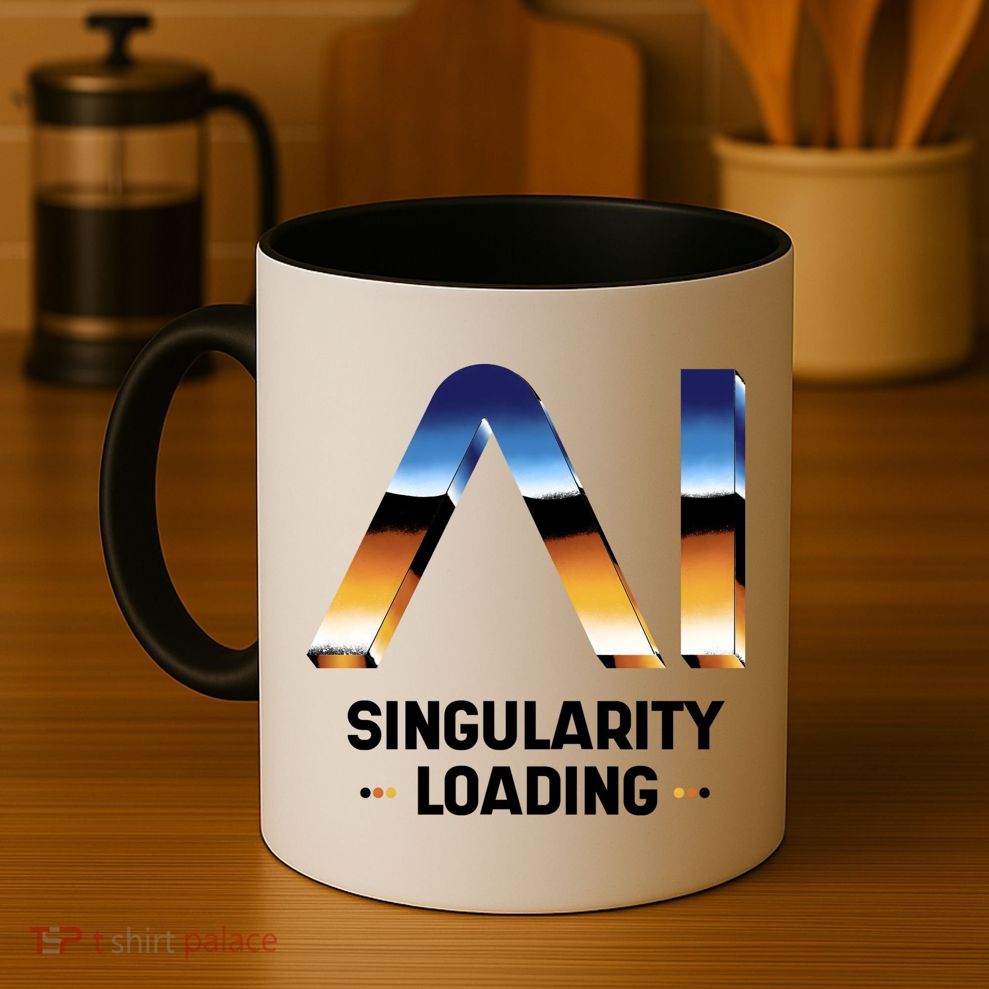 Singularity Loading AI Artificial Intelligence Coffee Mug