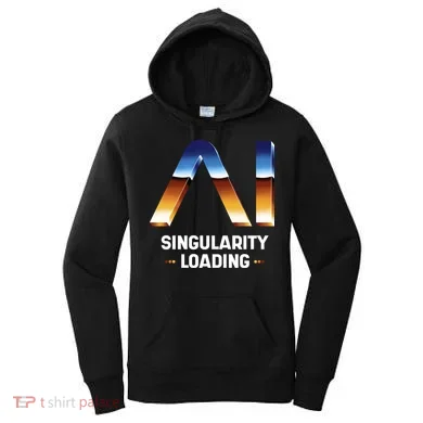 Singularity Loading AI Artificial Intelligence Women's Hoodie