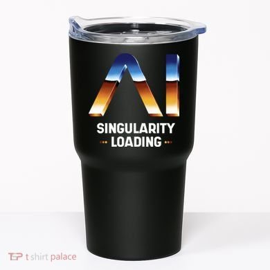 Singularity Loading AI Artificial Intelligence Tumbler